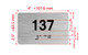 Apartment number 137 Hpd Sign