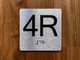 4R Elevator Jamb Plate Compliance Sign