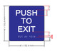 Push to exit ADA