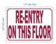 re-entry-on-this-floor-5x7-durable-aluminum-label.jpg