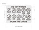 do-not-throw-down-the-chute-7-x-10-silver-wall-sign.jpg