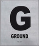 Sign Ground Floor - Floor Number -