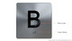 Sign B Floor Elevator Jamb Plate