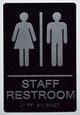 Staff Restroom  Signage