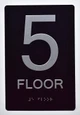 Floor Number  Signage -5TH Floor  Signage,