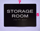 Storage Room  -Black,