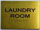 Laundry Room  Signage- ,
