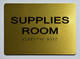 Supplies Room  - ,