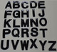 1 PCS - Apartment Number /Mailbox Number , Door Number . Letter C BuildingSigns