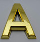 Sign 1 PCS - Apartment Number /Mailbox Number , Door Number . Letter A ,