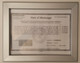 Frame for Business License Certificate Frame state of Mississippi