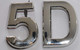 Apartment Number 5D  Signage/Mailbox Number  Signage, Door Number  Signage. - The Maple line