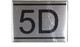 Sign APARTMENT NUMBER  -5D
