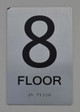 8th FLOOR  Signage for Building
