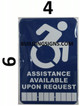 FD Sign Assistance Available Upon Request  with Phone Number