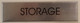 STORAGE - Delicato line Signage