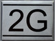 APARTMENT NUMBER SIGN - 2G