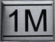 FD Sign APARTMENT NUMBER SIGN - 1M