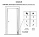 FD Sign PHOTOLUMINESCENT DOOR NUMBER R