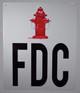 FDC  Signage with Symbol  Signage