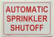 AUTOMATIC SPRINKLER SHUT-OFF