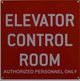 Elevator Control Room