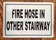 FD Sign FIRE Hose in Other