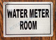 FD Sign Water Meter Room