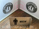 Men Restroom Projection - Men Restroom 3D  Brush