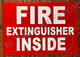 FIRE EXTIGNISHER Inside