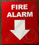 FIRE Alarm Arrow Down