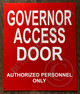 Governor Access Door