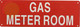 HPD SIGN Gas Meter Room