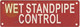 HPD SIGN WET STANDPIPE CONTROL -RED