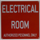 HPD ELECTRICAL ROOM SIGN