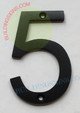 HPD Number-5-GLOSS SIGN BLACK