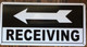 RECEIVING (LEFT ARROW) SIGNS