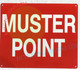 HPD Sign MUSTER POINT