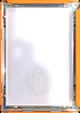 Signage  Orange Poster Frame 5x7 Inches, snap frame, Outdoor Poster Display Unit