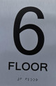 FLOOR NUMBER  Tactile Graphics Grade 2 Braille Text with raised letters