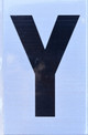 Apartment Number  - Letter Y