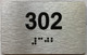 unit 302 sign