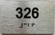 suite 326 sign