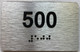 unit 500 sign