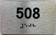 unit 508 sign