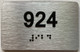 suite 924 sign