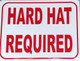 Sign HARD HAT REQUI