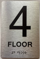 ada floor sign