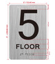 FLOOR  5 Sign