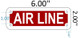 Sign AIR LINE